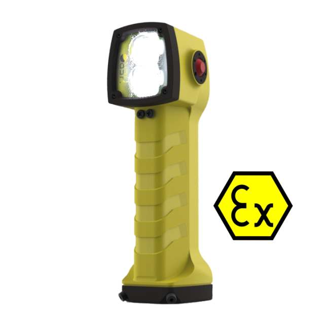 Winkelkopflampe HERO | 230 Lumen | kontakloses Laden