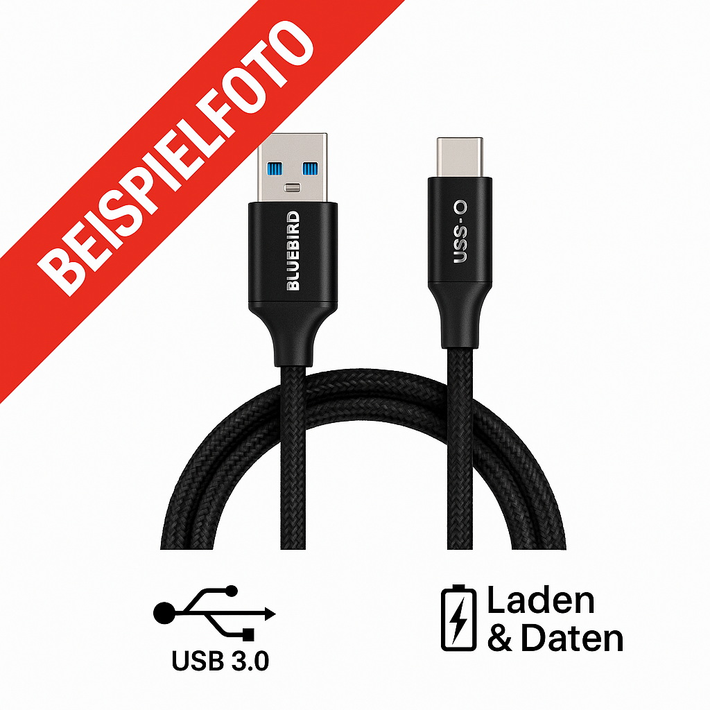Bluebird Kabel, USB-A zu USB-C, exkl. Netzteil