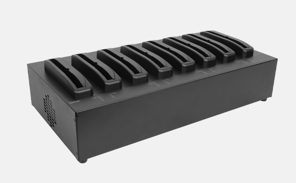 Getac Akkuladestation, 8-Fach, EU-Netzkabel