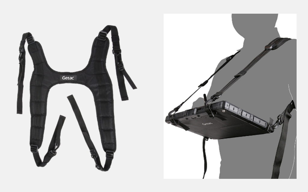 Getac shoulder strap, 4-point for F110-Ex G6
