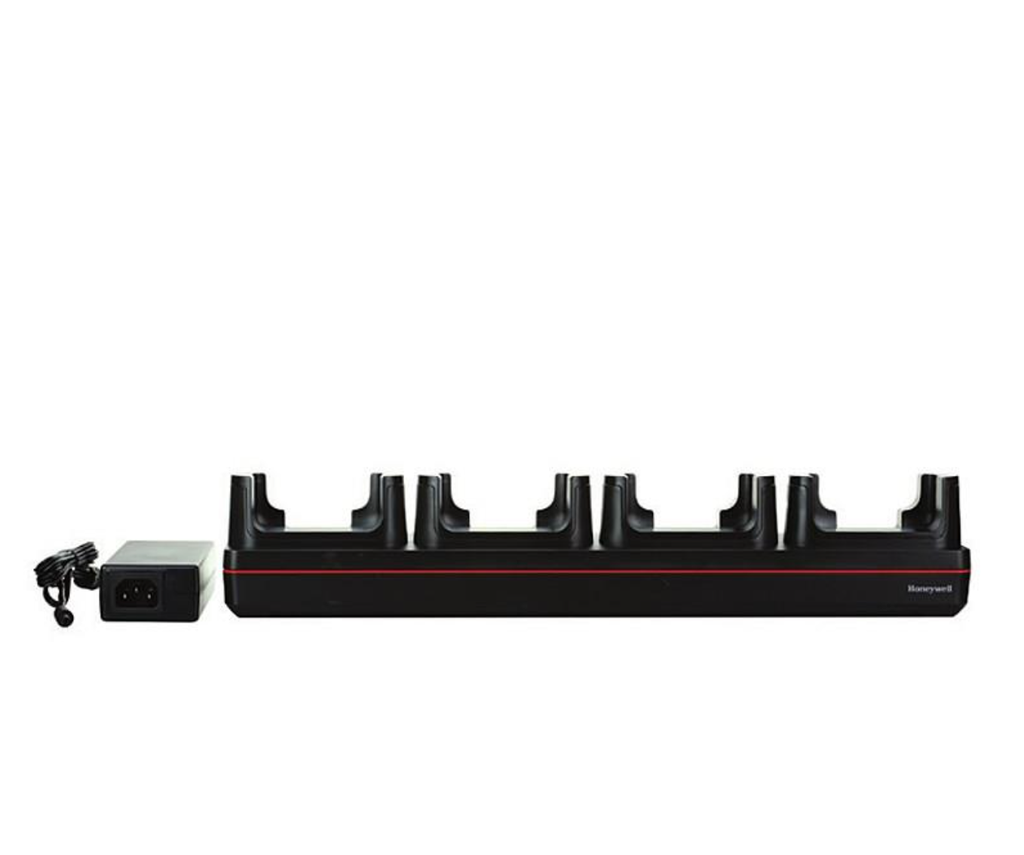 Honeywell charging/transfer station, 4-port, Ethernet for CT40, CT40XP, CT45, CT45XP, CT47
