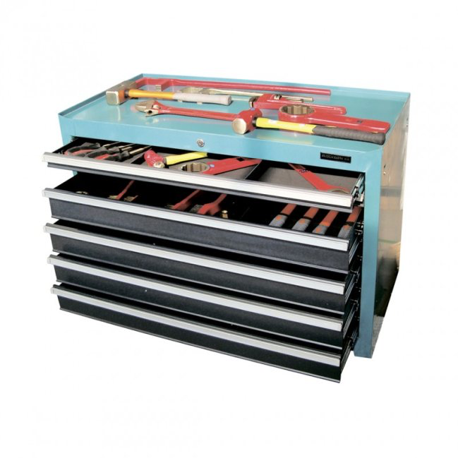 [S-176 AC] S-176 AC Carrello da officina con utensili antiscintilla, 176 pezzi.