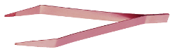 Vonkvrije pincet, puntig, 150 mm