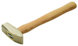 [1090700S] Marteau à main avec manche en hickory, forme américaine (700 g)