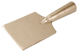 [1310750S mit Stiel] Grattoir anti-étincelles, longueur 220 mm (mit Stiel, 75 mm)