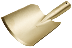 [1321000S] Grattoir anti-étincelles, concave (100 x 165 mm)