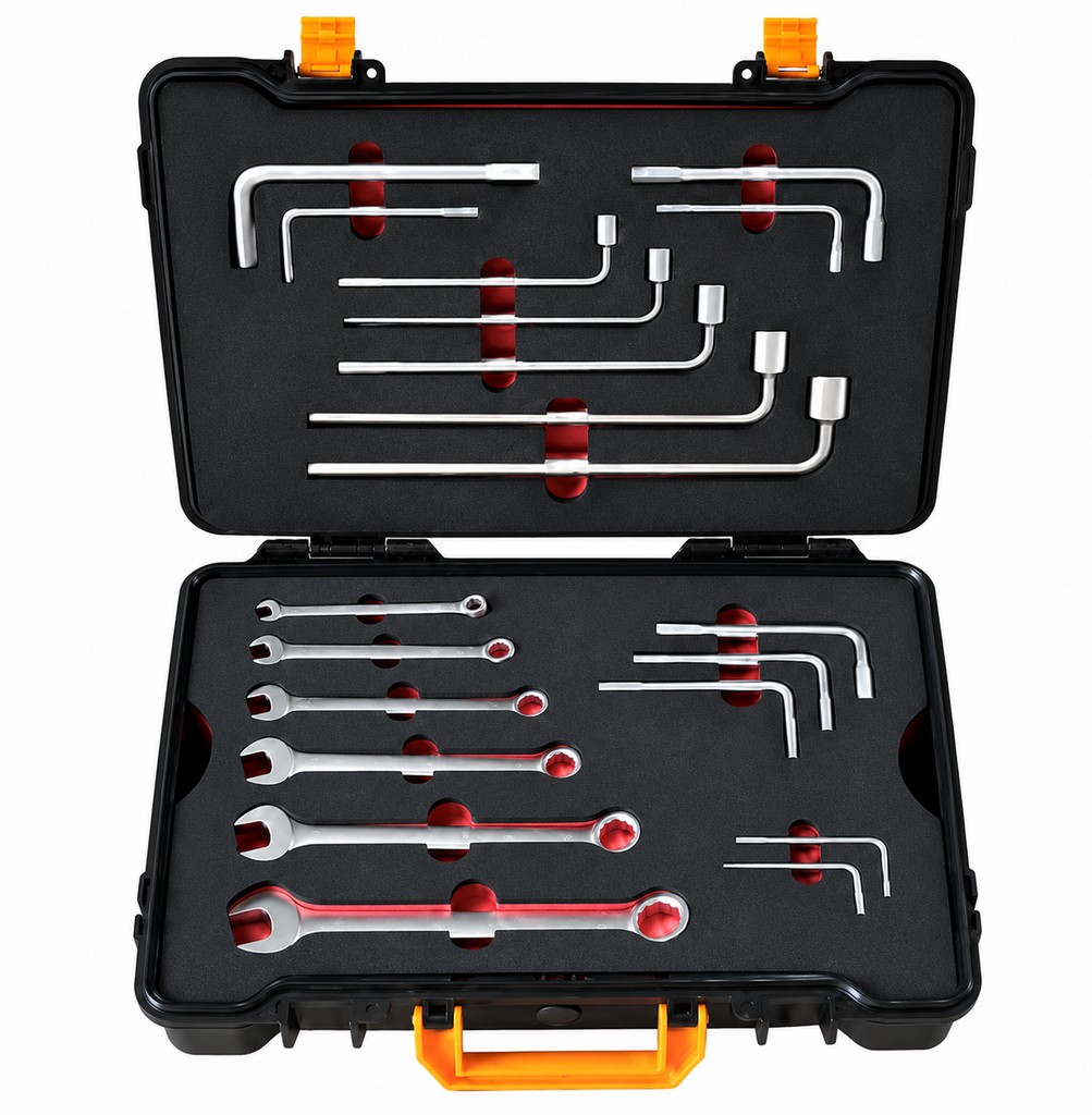 5601 Werkzeug Set, 21-teilig, Titan