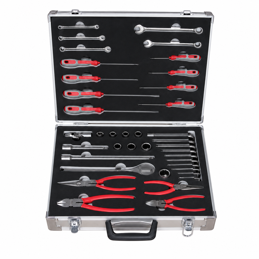 5605 Werkzeug Set, 39-teilig, Titan