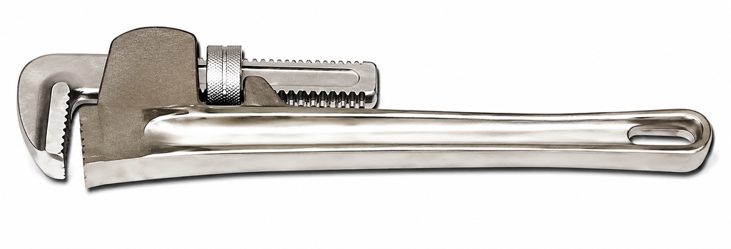 [5102-1002] 5102 Buisklem (Amerikaans type) Titanium (25 x 200 mm)