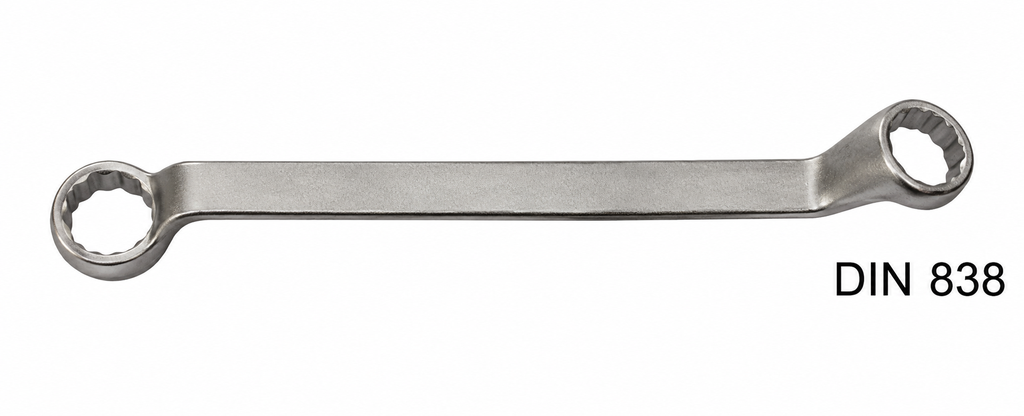 5108 Doppel-Ringschlüssel, DIN 838, Titan