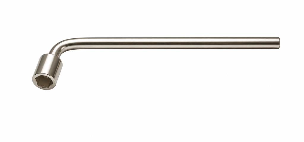 [5308-6] 5308 L-shaped socket wrench, titanium (6 x 120 x 29 mm)
