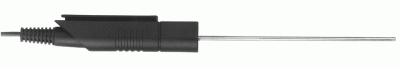 Sonde d'immersion avec poignée, classe de capteur 1/10 DIN / isolée minérale / résistance de mesure bobinée