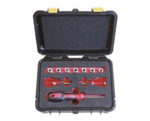 101A Stecknuss Set, 8+2-teilig 1/4"