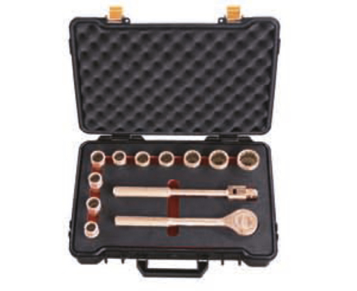 Socket set, 13-piece 1/2”