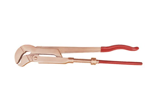 128 Pipe wrench, Swedish type 45°