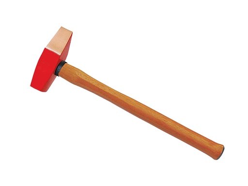 188A Marteau, meule à tronçonner avec manche en bois