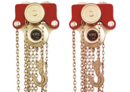 307C Paranco a catena con carrello