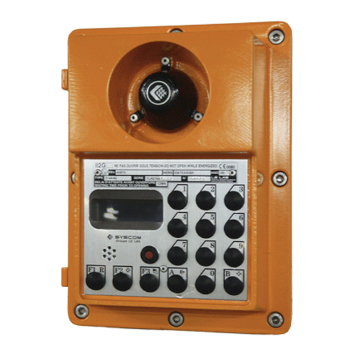 [TLS214A2C9L] TLS214A2C9L Téléphone antidéflagrant avec haut-parleur