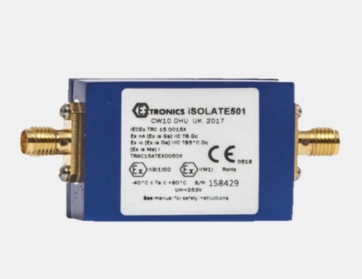 [iSOLATE501] Isolateur RF à bande ultra-large iSOLATE501