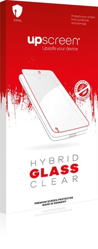 [5549721] upscreen Hybrid Glass Clear Film de verre de sécurité Premium pour RugGear RG540