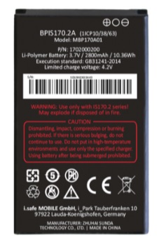[1702000200] Batteria IS170.2 BPS170.2A