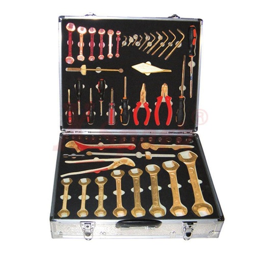 [N-56 BC Set] Boîte à outils outils anti-étincelles 56 pièces anti-étincelles / à faible étincelle