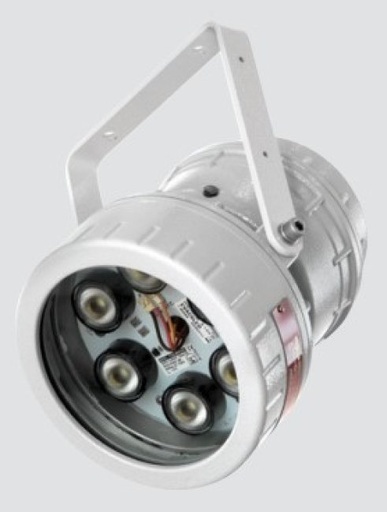 [EVAC501L-012] Luminaires suspendus avec boîtier en aluminium, dôme en verre borosilicate, avec lampes LED 96 W