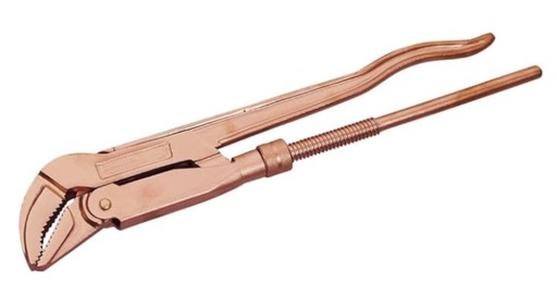 [0510015C] Clé à pipe d'angle, sans étincelle, largeur de mâchoire 1.1/2"