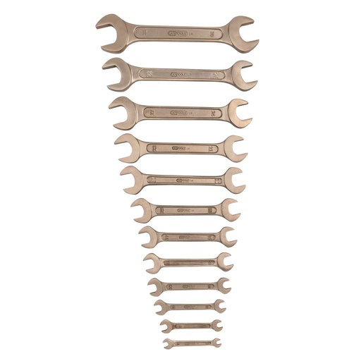 [963.7064] Set di chiavi aperte doppie BRONZEplus 12 pz.