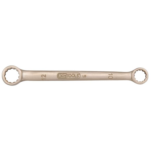 [963.7507] Chiave ad anello doppia BRONZEplus diritta 30 x 32 mm