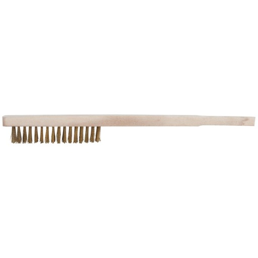 [963.9593] BRONZEplus brosse à bougie, fil rond lisse, 145 mm