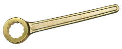 Chiave a un anello, antiscintilla, a 12 facce, simile a DIN 3111