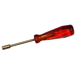 6-point socket wrench with screwdriver handle, non-sparking