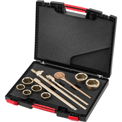 [0430003S] Set di chiavi a bussola, senza scintilla, 3/4", 12 pezzi