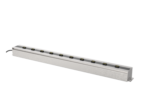 [1000/03-A10LS-] 10-way charging rails for panel mounting, type A (without charging station)