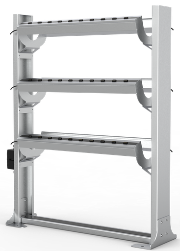 [1000/04-A06-02] Double row charging station type A, 6 rows, without charging stations
