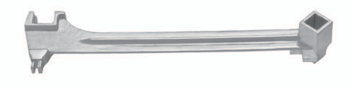 [8129-1002] Ouvre-fûts, 380 mm, acier inoxydable