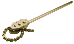 Clé à pipe à chaîne sans étincelle, conception robuste