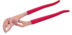 Water pump pliers non-sparking