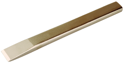 Non-sparking flat chisel, oval shape