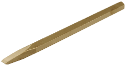 Cross chisel non-sparking, hexagonal shank