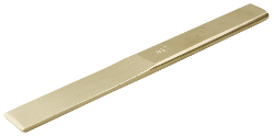Slotted chisel non-sparking, flat