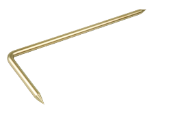 Angled mandrel spark-free