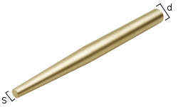 Non-sparking, conical, extra strong design