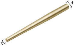 Non-sparking mounting mandrel