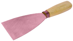 Non-sparking, flexible spatula