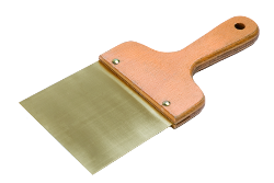 Wide spatula non-sparking, rigid