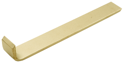 Non-sparking angle scraper