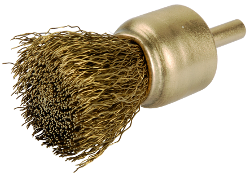 [1750006S] Non-sparking brush, crimped wire, diameter 26 mm