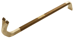 Non-sparking nail iron